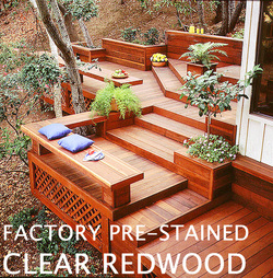 redwood decking price